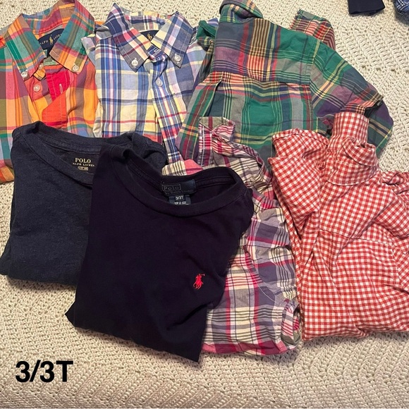 Ralph Lauren Kids' Colorful Shirt Collection